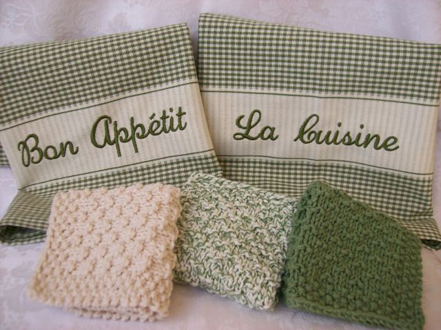 french dish cloths